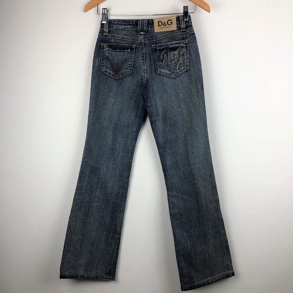 Dolce & Gabbana D&G Bootcut Distressed Jeans - Picture 3 of 8